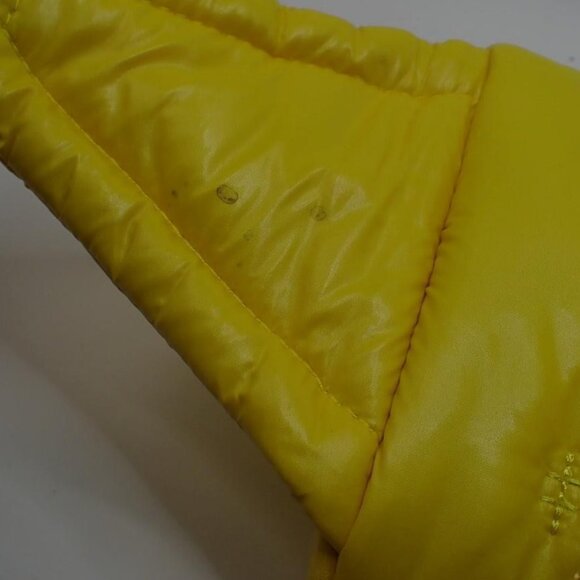 💛 Tory Burch Yellow Quilted Nylon Belt Bag / Fanny Pack - Gently Used - Picture 9 of 10